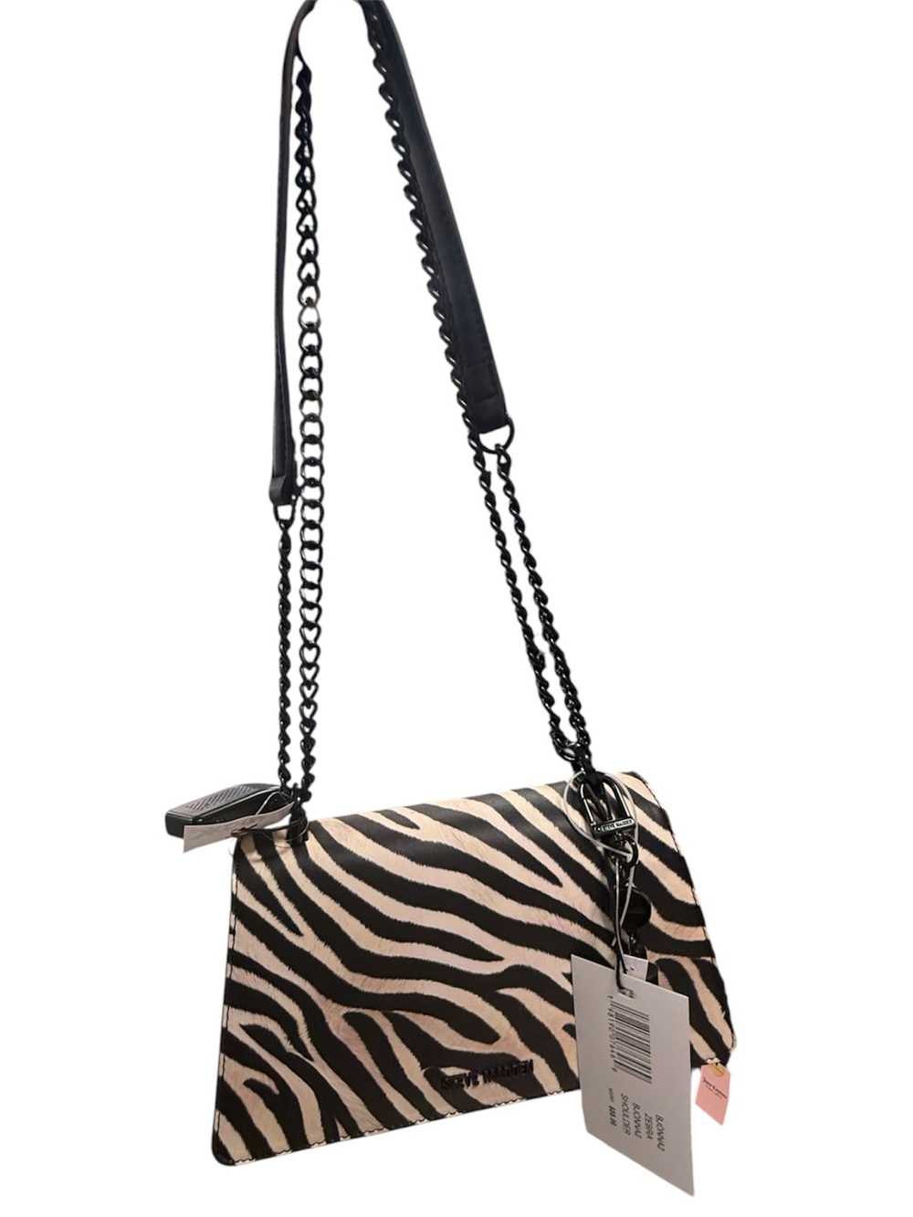 Steve Madden Zebra Print Shoulder Bag